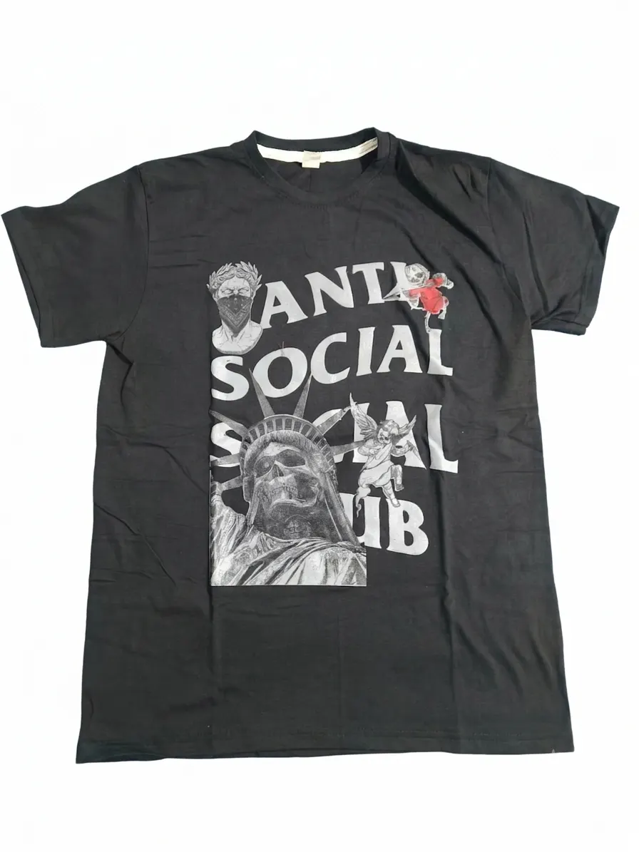 Playera anti social club, libertad